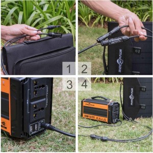 60W Solar foldepose