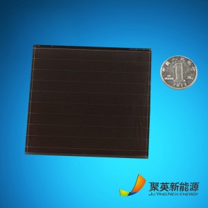 Amorf silicium solcellepanel til udendørs brug