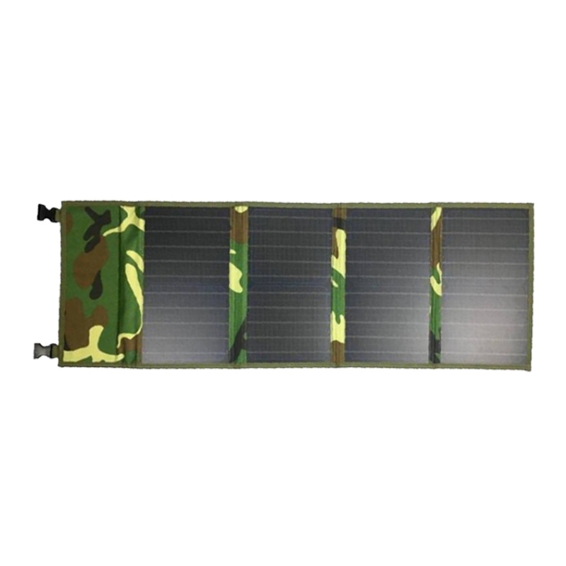Bærbar 40W Solar Folding Poser til Laptop Solar Charger Foldbart Solar Panel til camping udendørs